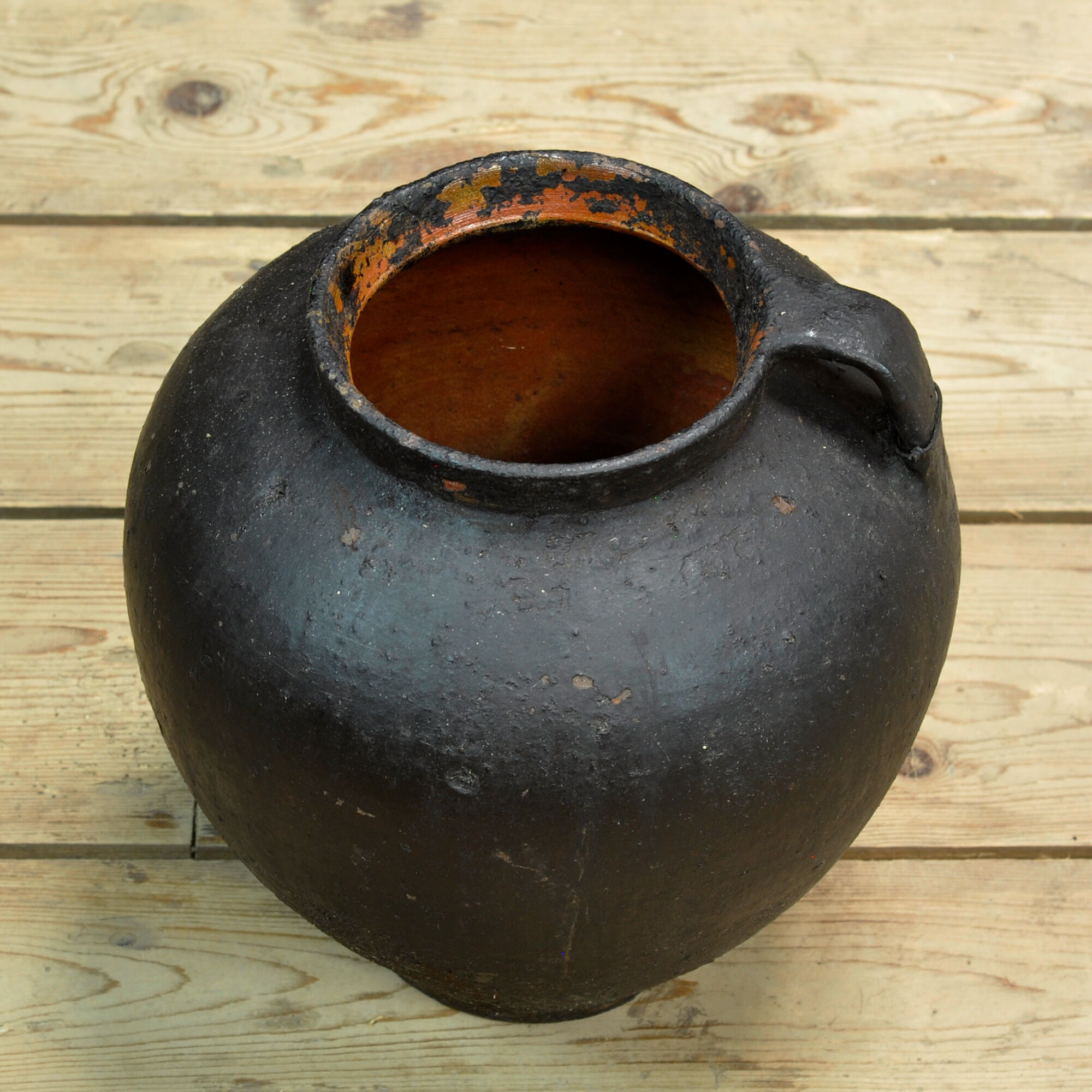 Pot en terre cuite antique de Moldavie, vers 1850