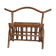Rattan magazine holder