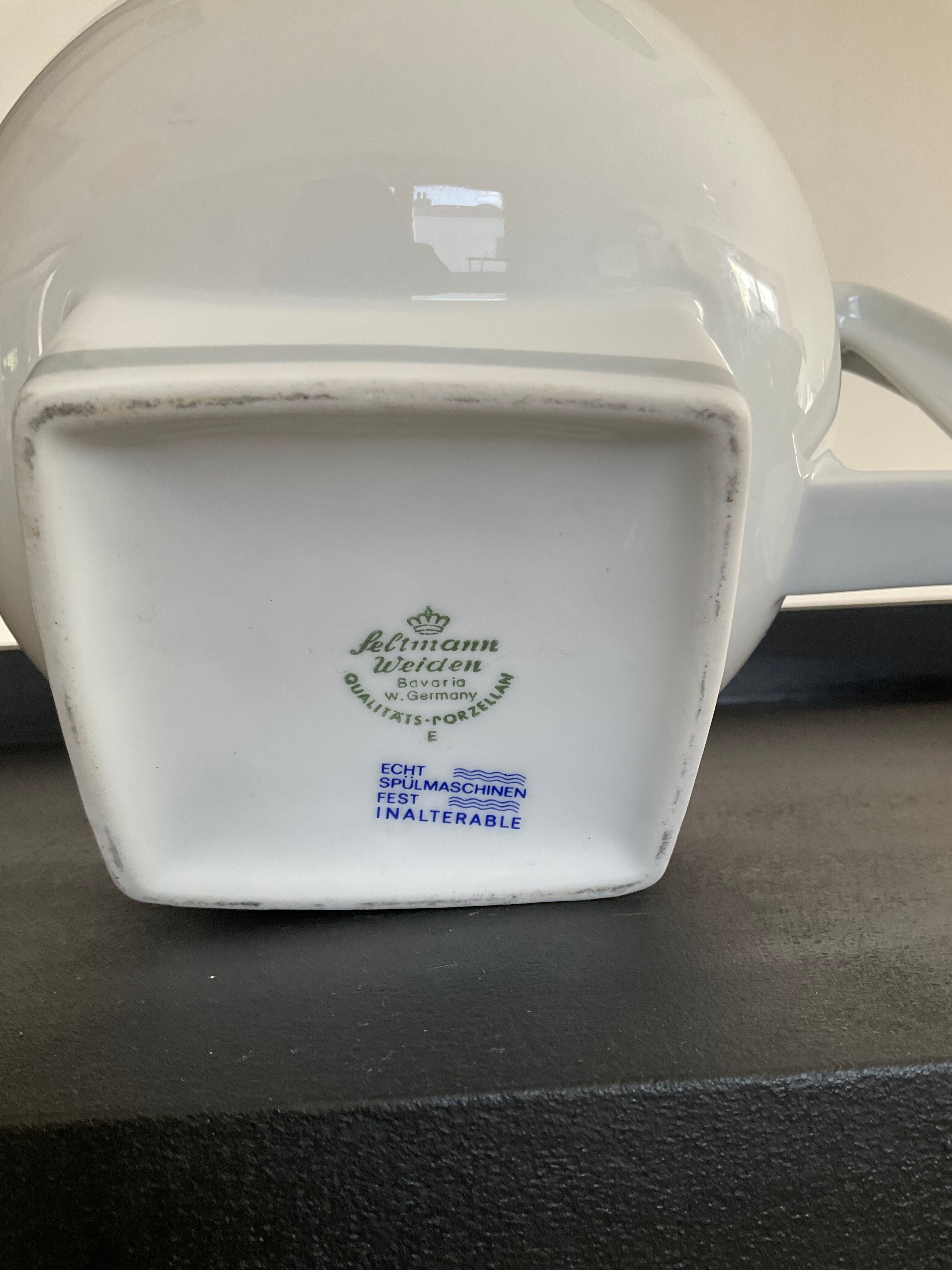 Teapot Art Deco ceramic West Germany 70s