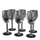6 stemmed glasses 24 cl "épi" - Fleury, Cristal d'Arques