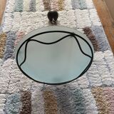 Frosted glass pendant light Maison Delmas
