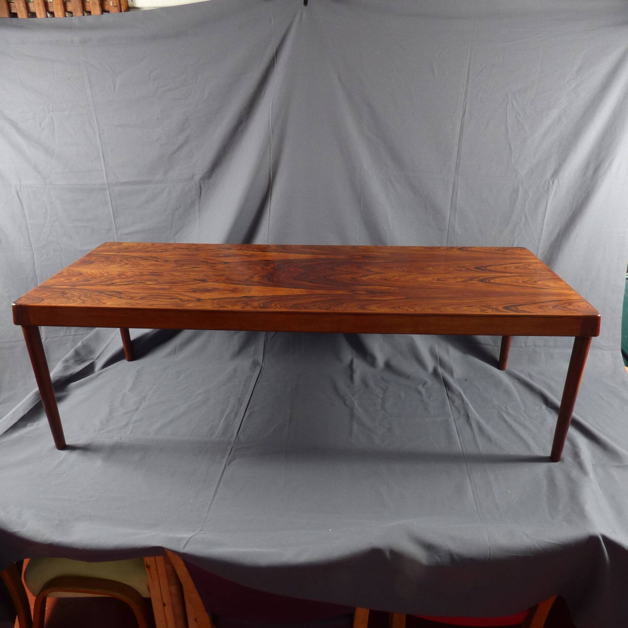Table basse en palissandre, Danemark années 60
