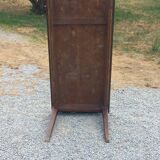19th century farmhouse table with spindle legs, 225cm
