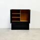 1970's Belgian brutalist graphical Musterring bar cabinet