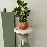 Vintage high screw stool