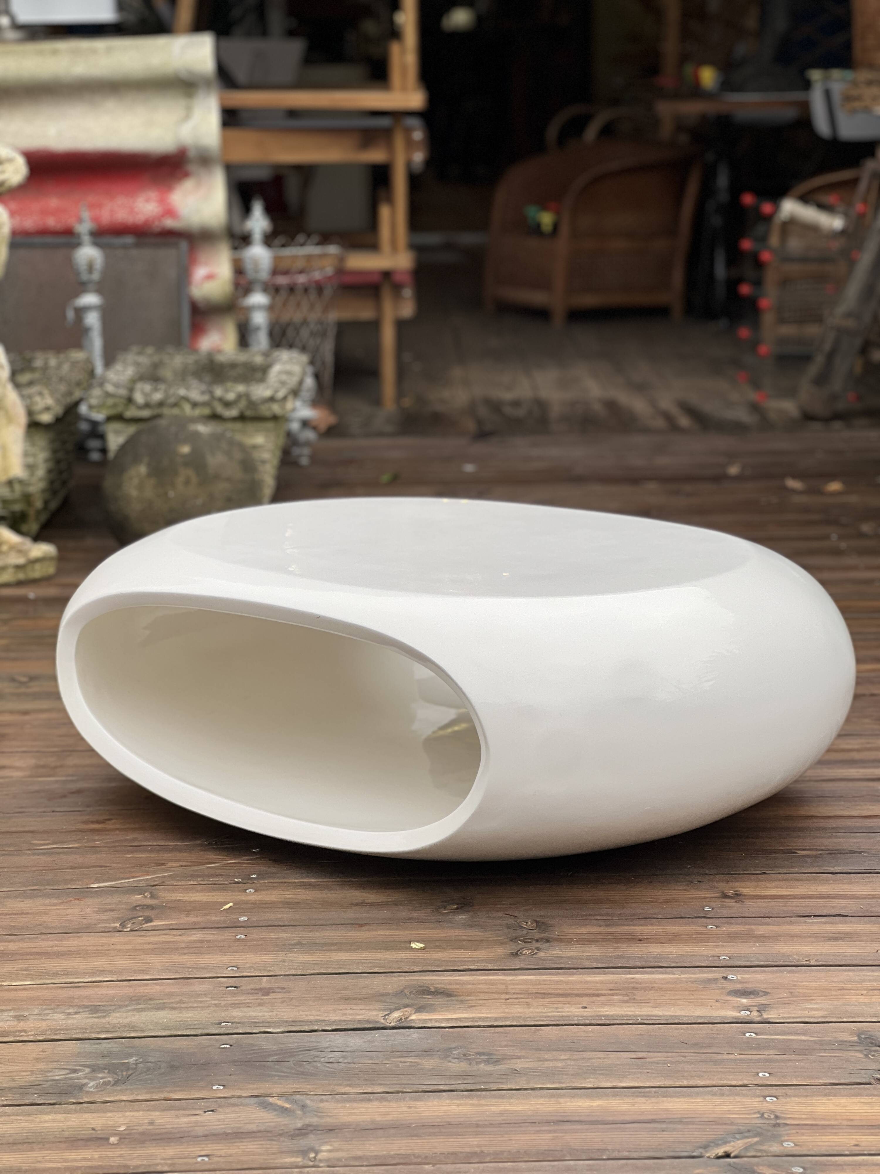 Space age coffee table