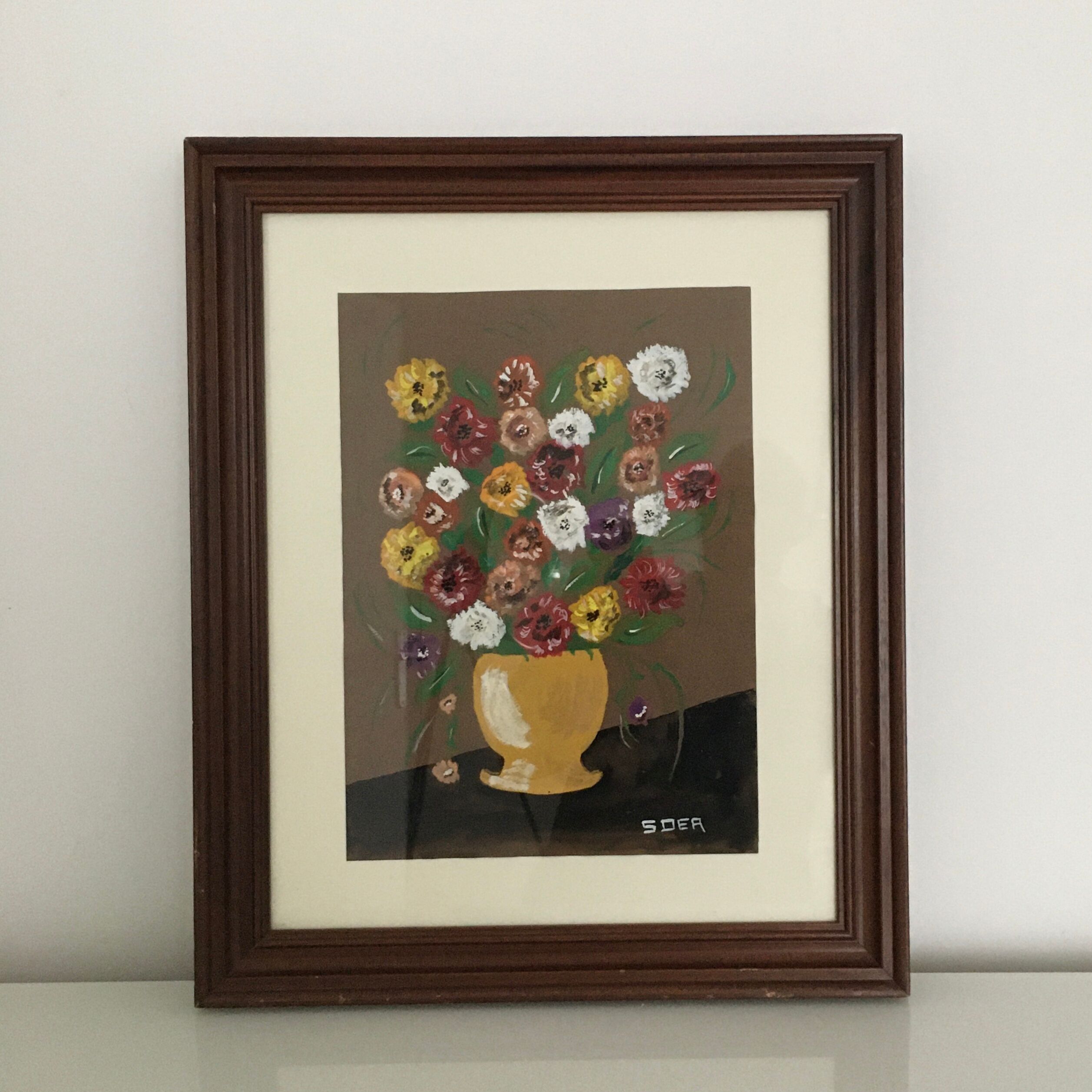 Table bouquet country