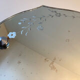 Antique chiseled mirror 60 X 40cm