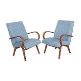Vintage Model 53 Lounge Chairs by Jaroslav Smidek for TON, 1960s, Set of 2