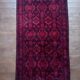 Handmade Persian Beluch Rug 198x105cm