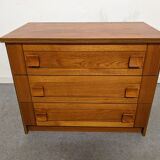 Vintage teak and rosewood chest of drawers from the 70-80s