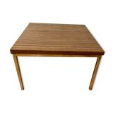 Table basse formica et métal chromé