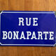 Old enamelled street sign