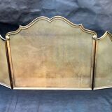 Old fire screen and accessories brass fireplace 1940 spark arrest fireplace firescreen