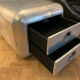 Timothy oulton aviator black hawk bas de commode