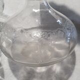 Carafe et 36 verres en cristal