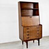 Vintage Midcentury Danish Bookcase / Secretary in stunning Rosewood