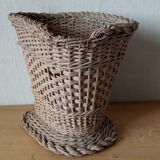 Old rattan basket