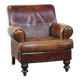 Sheep leather armchair