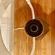 Teak lamp scandinavian design 1950
