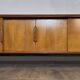 Scandinavian teak and metal sideboard