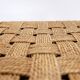 Mid-Century Wood and Rope Stool, 1960s - Seat height 50cm