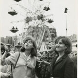 Photo Pierre Parente Silver Print Paris Foire du Trône circa 1960
