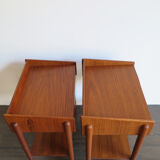 Børge Mogensen Scandinavian teak bedside tables 1950s
