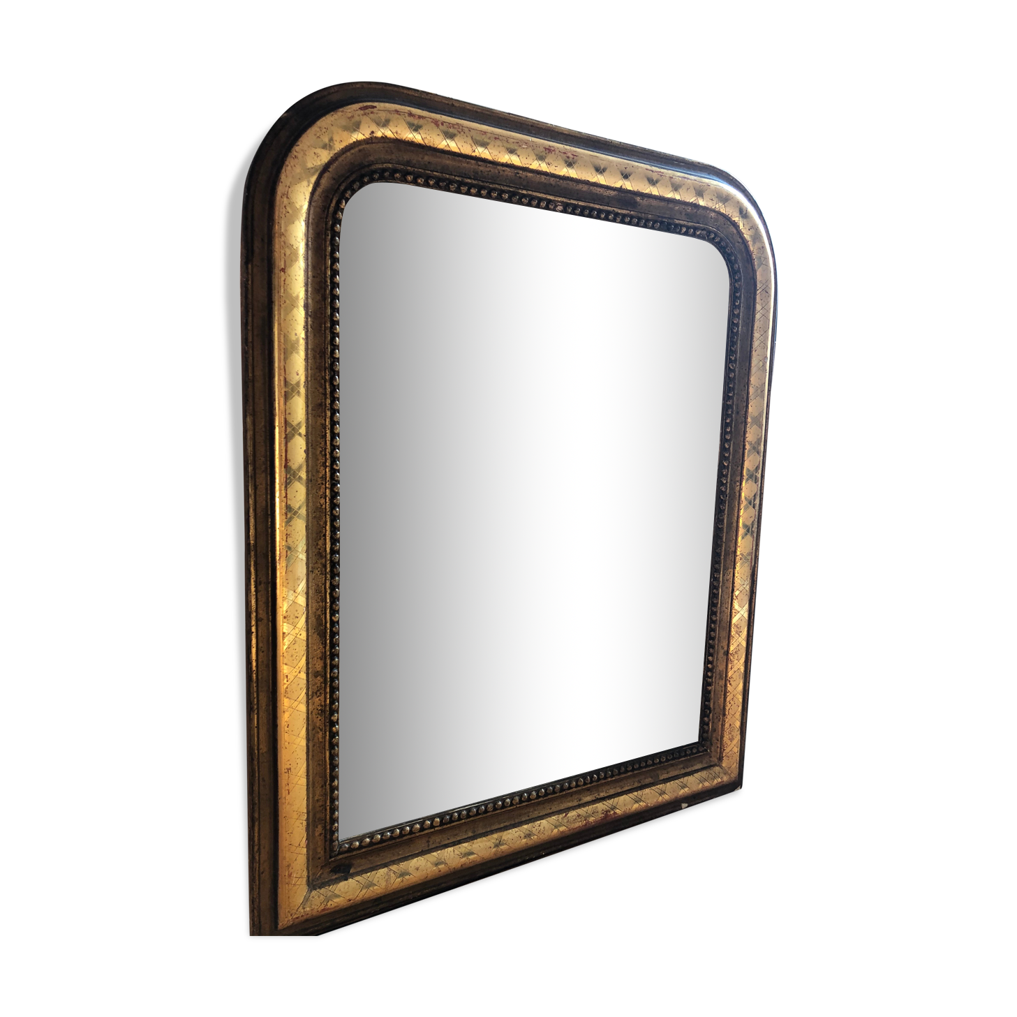 Ancient mirror Louis Philippe - 67x55cm