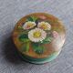 Painted wooden box