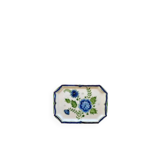 Small hand-decorated dish