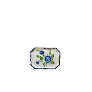 Plat décoré à la main