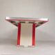 Ahrend Oda dining table desk with aluminium edge, 1950s