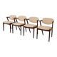 Set of 4 dining chairs | Kai Kristiansen | Z-chair – model 42 | Rosewood