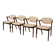Set of 4 dining chairs | Kai Kristiansen | Z-chair – model 42 | Rosewood
