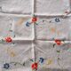 Old embroidered tablecloth
