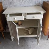 White Parisian buffet