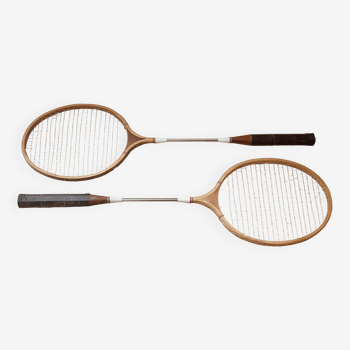 Raquettes & volants de badminton anciens