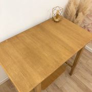 1960s desk, made of solid oak
