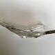 Large mid-century French crystal centrepiece class bowl