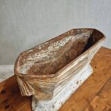 Antique cast iron jardinière French Art Nouveau