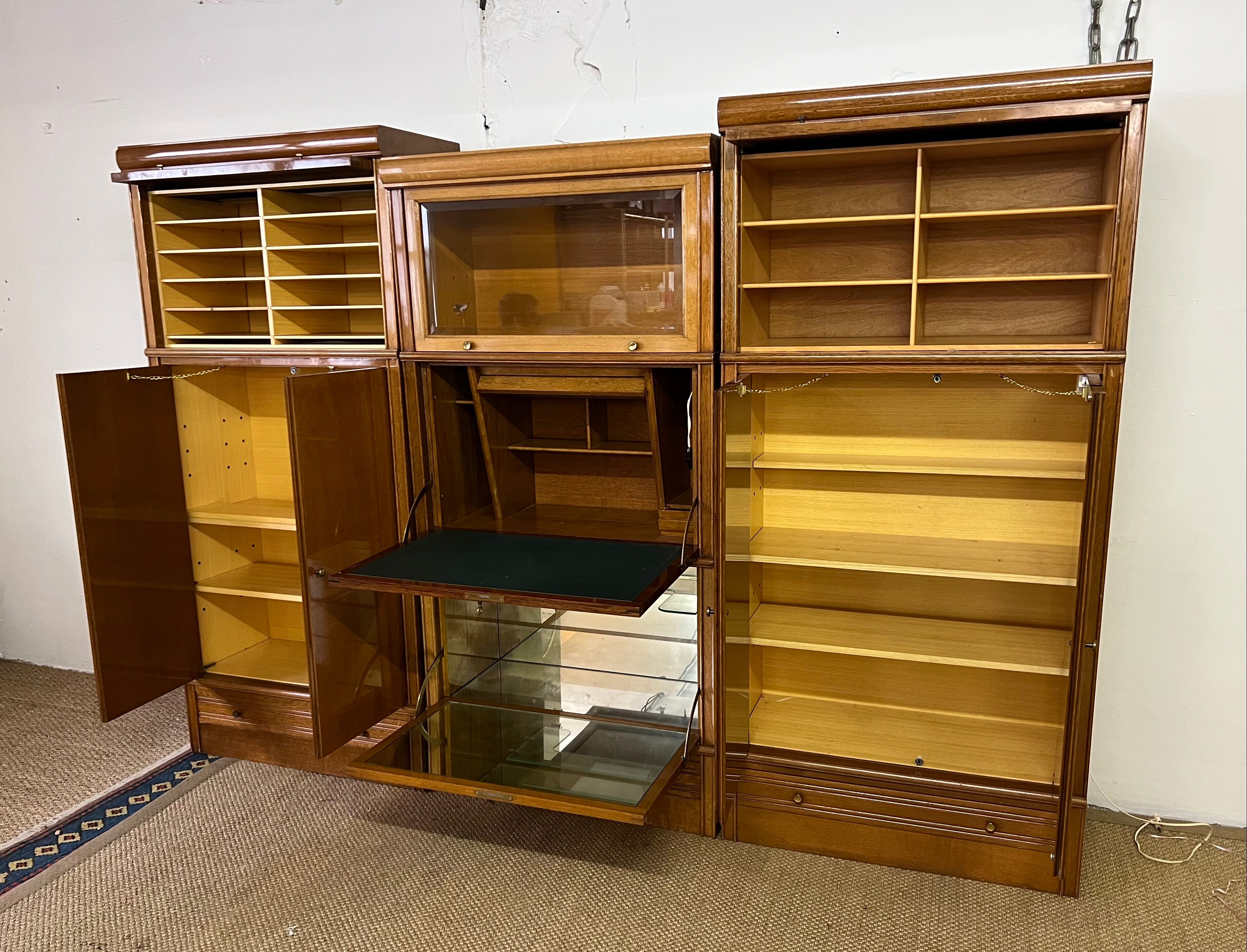 Modular bookcase cabinet MD