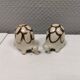 Ceramic turtles as salt and pepper sets made for Danish Søholm 1970-1980s.