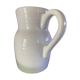 Large white ceramic pitcher