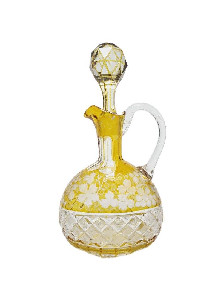 Art Deco carafe from Josephinehutte, 1950s