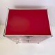 USM Haller "Ruby Red" – Side table (as new condition)