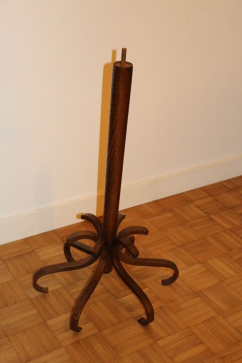 Coat rack parrot Baumann single dark beech b