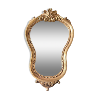 golden mirror steel shell