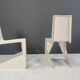 Ensemble de 10 chaises de salle à manger en fibre de verre LRC par Wiel Arets pour Lensvelt, début 21