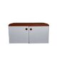 Vintage bench storage unit